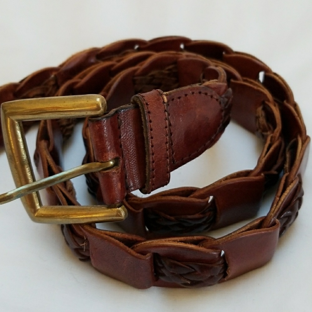 Genuine leather belt